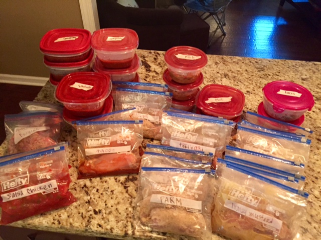 The ultimate freezer cooking plan using mostly Aldi ingredients. Make 80 meals in 2 hours to be prepared for those crazy busy nights!