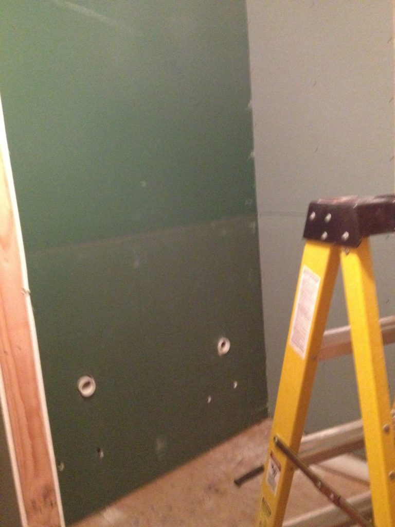 A full bathroom tear out and renovation, complete with tile shower, new vanity, and décor. Check out this bathroom renovation!
