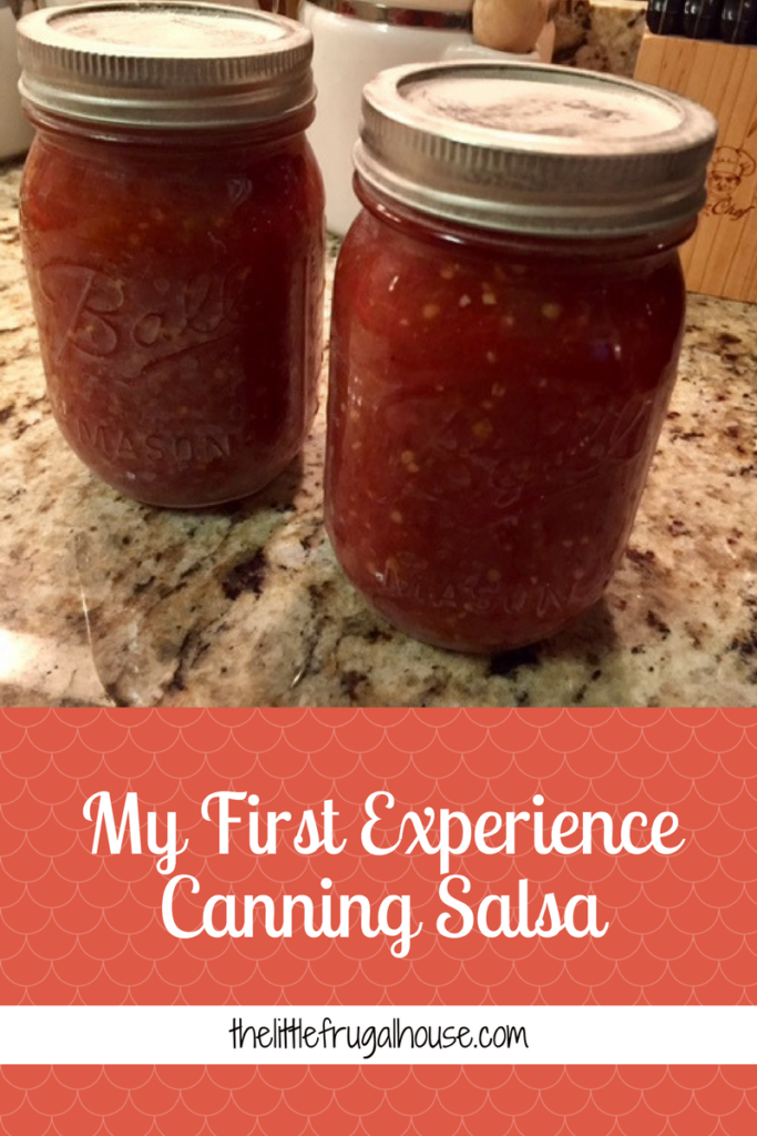 My first experience canning salsa: what we used, what worked, what didn't work, etc. We learned a lot and are ready for a big garden and more canning!