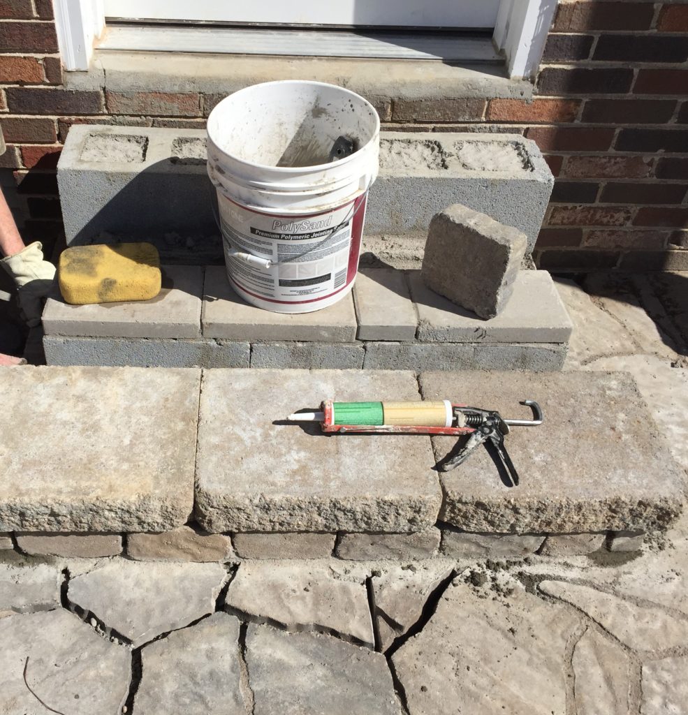 A DIY Patio Build on a budget. Check out how we built this patio on a limited budget and with limited supplies! A beautiful outdoor space! 