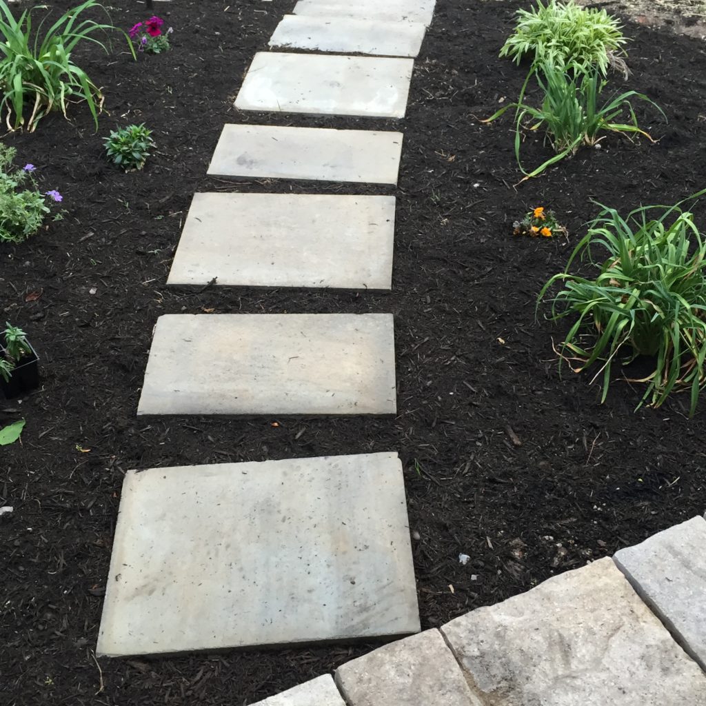 A DIY Patio Build on a budget. Check out how we built this patio on a limited budget and with limited supplies! A beautiful outdoor space! 