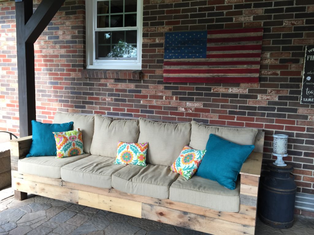 Build your own patio farmhouse table with this easy plan and only $65! I love the way our table turned out and can't wait to have friends over! Build your own patio farmhouse table with this easy plan and only $65! I love the way our table turned out and can't wait to have friends over!