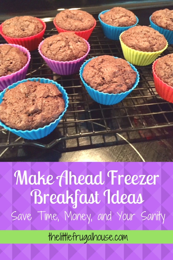 Easy and delicious make ahead freezer breakfast ideas to save you time each morning and keep you out of the drive thru line!