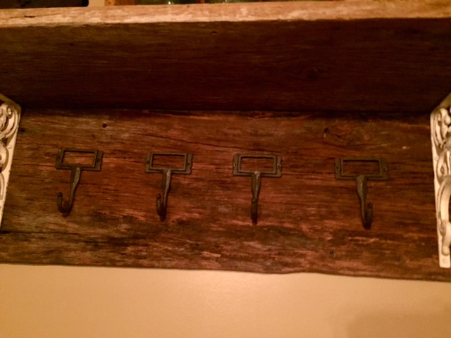 Make your own rustic coat rack! Supplies list and instructions for how to make a DIY barn wood coat rack! Perfect for the rustic farmhouse look! Make your own rustic coat rack! Supplies list and instructions for how to make a DIY barn wood coat rack! Perfect for the rustic farmhouse look!