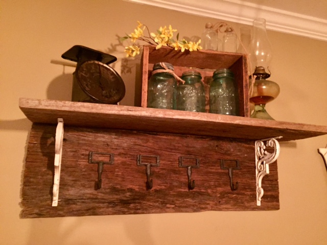 Make your own rustic coat rack! Supplies list and instructions for how to make a DIY barn wood coat rack! Perfect for the rustic farmhouse look! Make your own rustic coat rack! Supplies list and instructions for how to make a DIY barn wood coat rack! Perfect for the rustic farmhouse look!