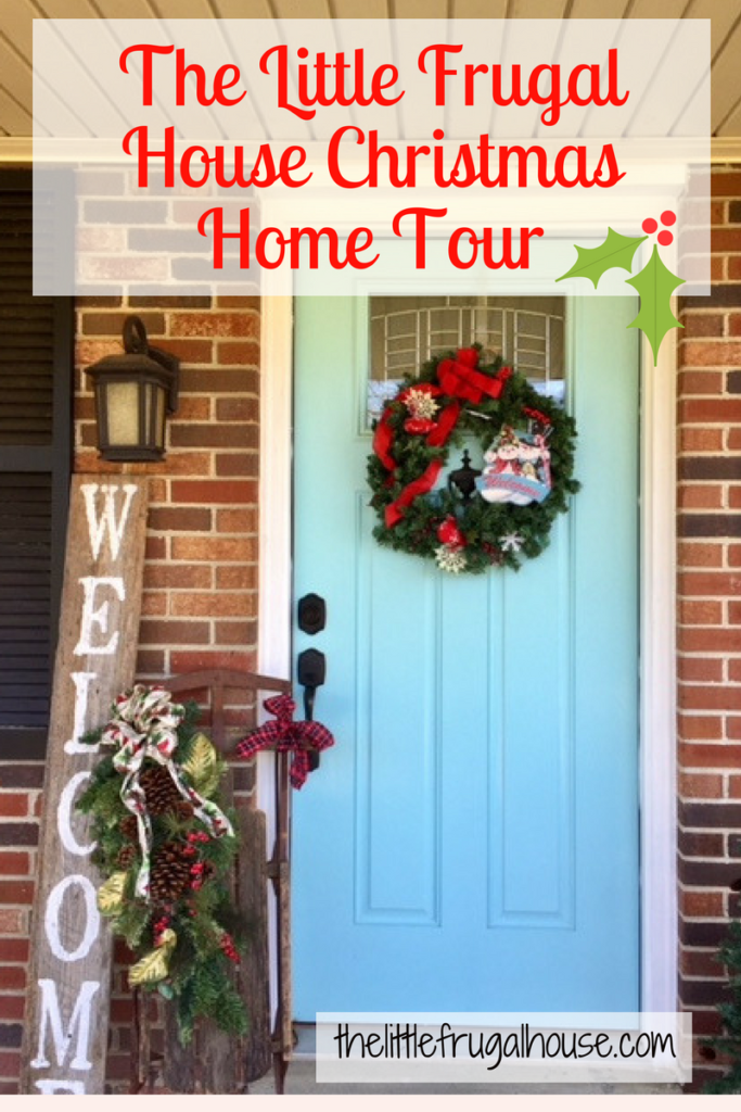 Come visit our home and step inside for our Christmas Home Tour. We love decorating our small home with meaningful Christmas decorations!
