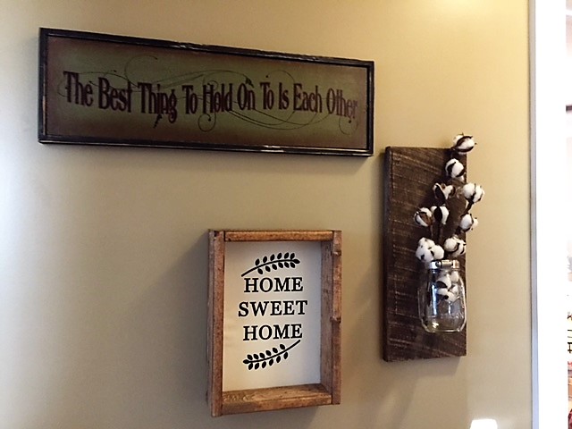 Trying to decorate a small home can be challenging. This frugal DIY gallery wall was super easy and added much needed character to our home!