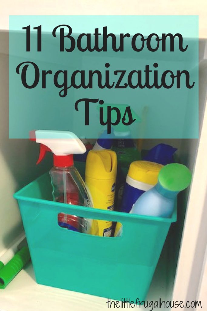 Is your bathroom one of the hardest places to organize? These bathroom organization tips for busy people will help to quickly get organized!