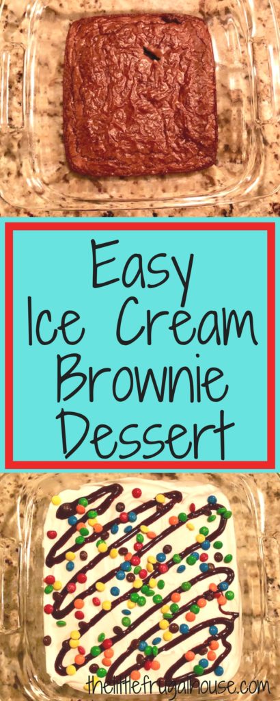 Layer your favorite flavors to create your own unique ice cream brownie dessert! Comes together quickly and perfect for a birthday dessert!