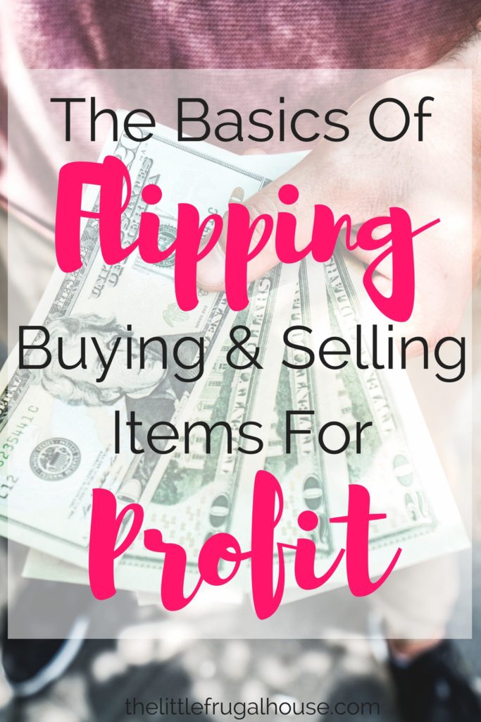 Interested in flipping items to resell for a profit? This is a basic guide to teach you how to buy and sell for a profit to make some extra side money.