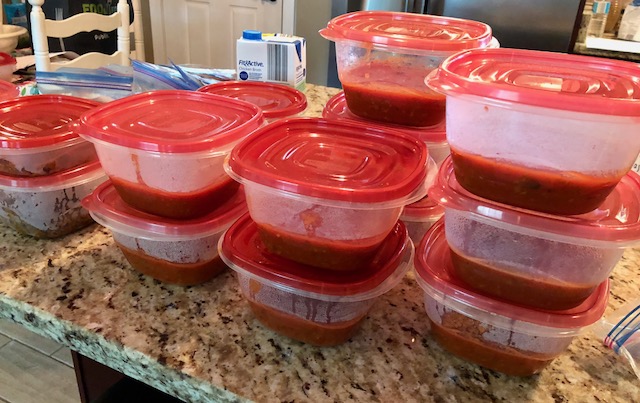 Take the stress out of dinnertime by cooking these fast freezer meals ahead of time. All you have to do is heat the meals and you have delicious dinners your family will love! 8 super easy recipes, a shopping list, and full instructions included. 