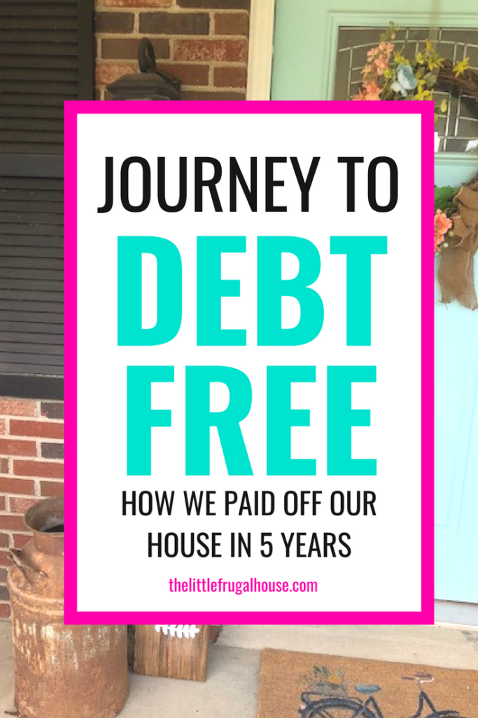 Our journey to become debt free has been exciting and a lot of hard work. We just paid our house off! It took about 5 years and a lot of hard work and planning. I'll show you how we made this dream come true!