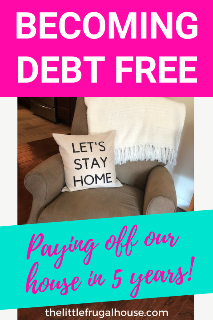 Our journey to become debt free has been exciting and a lot of hard work. We just paid our house off! It took about 5 years and a lot of hard work and planning. I'll show you how we made this dream come true!