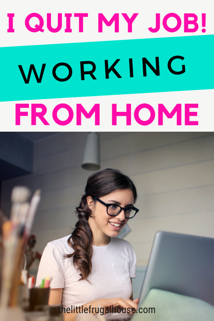 Do you have a big dream of working for yourself or working from home? I did and that dream just came true. I wanted to share my story of quitting my job to work from home to show you how we decided on this and what I'm going to be doing.