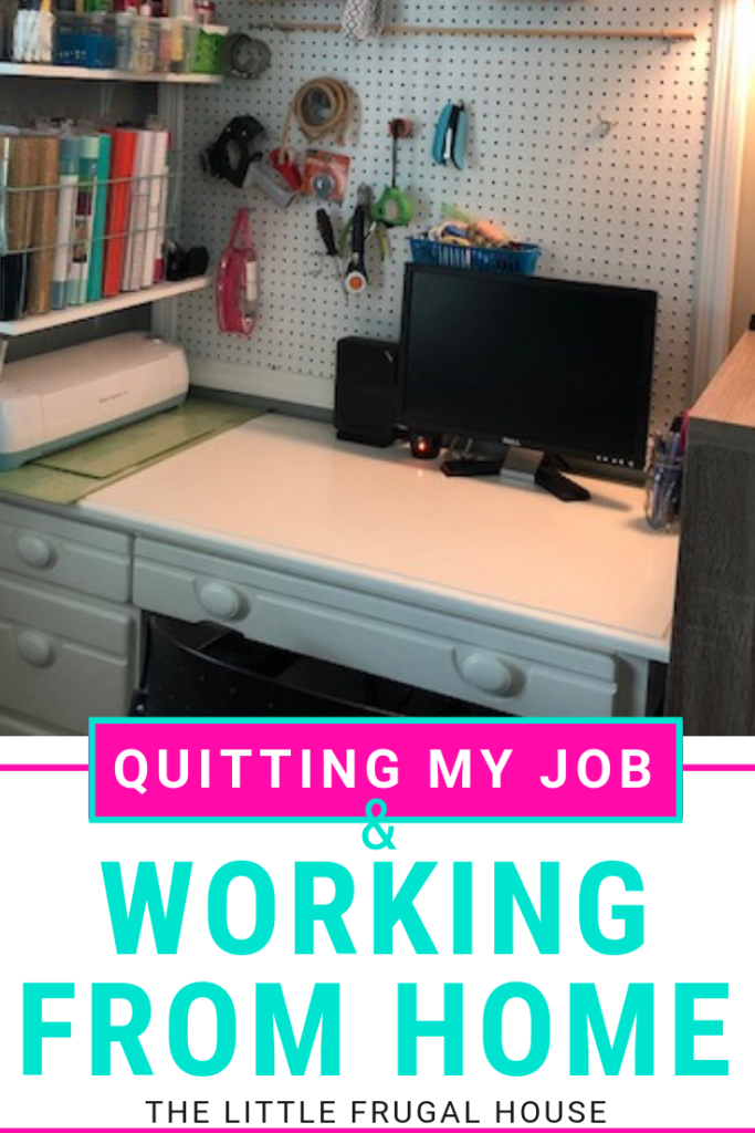 Do you have a big dream of working for yourself or working from home? I did and that dream just came true. I wanted to share my story of quitting my job to work from home to show you how we decided on this and what I'm going to be doing.