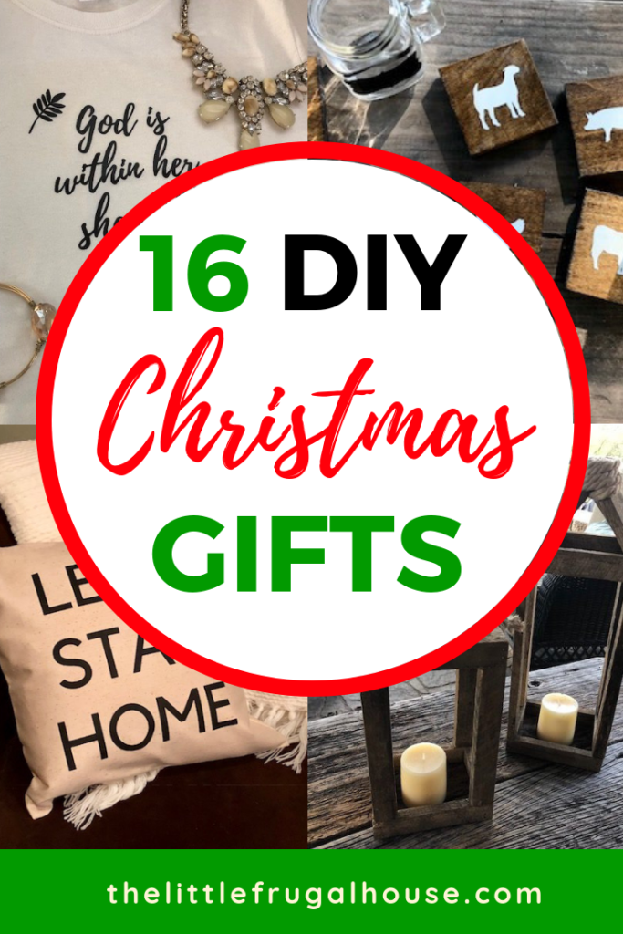 Christmas is the perfect time to give meaningful and handmade gifts. I love receiving and giving DIY Christmas gifts! The extra time and effort put into the gift makes it so special and unique.These are my favorite DIY Christmas gift ideas from projects on the blog.