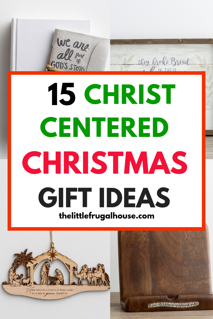 Give a beautiful and meaningful gift this year with these Christ centered Christmas gift ideas. You'll find great deals on beautiful and unique gifts for friends, family, church friends and leaders.