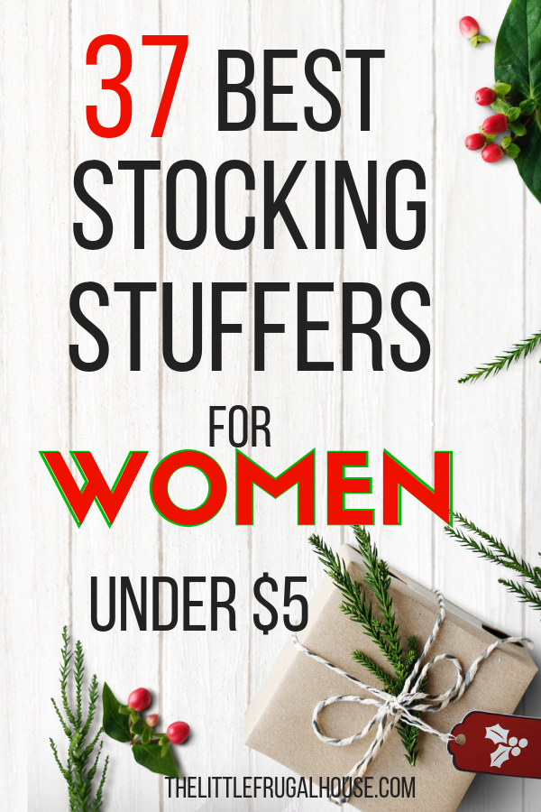 Looking to save money on stocking stuffers? These are the best stocking stuffers for women under $5. A great selection of little gifts and Christmas surprises for moms, daughters, grandmothers, nieces, and more!