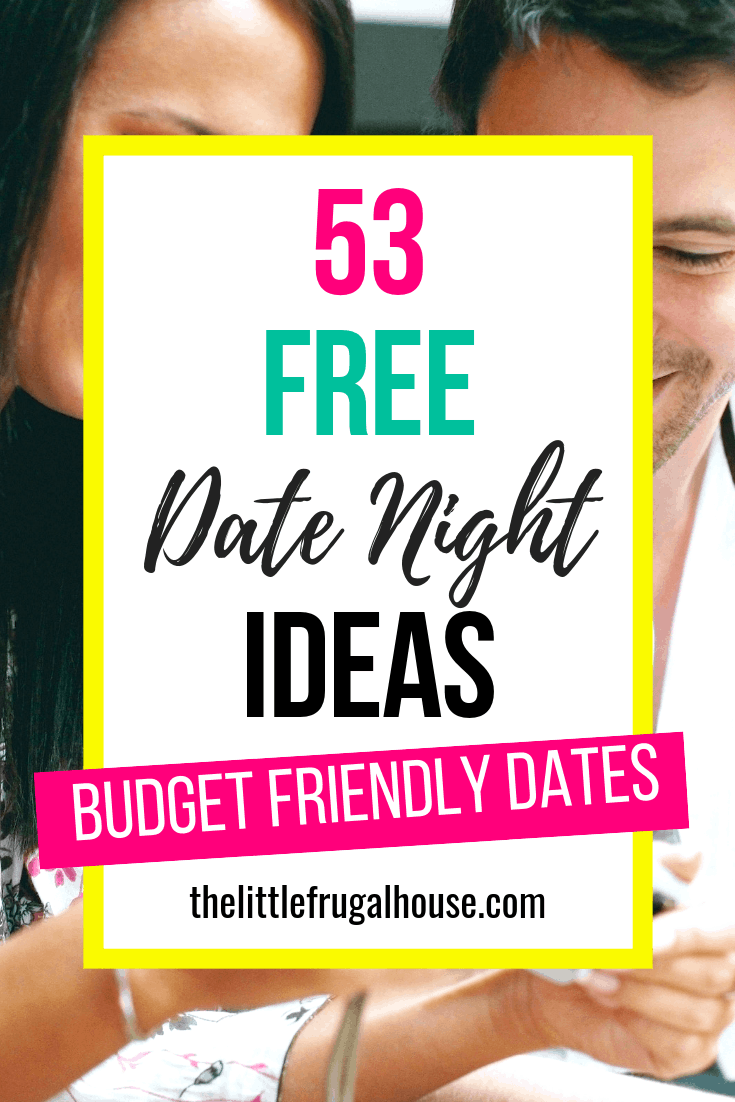 Fun and free date ideas for married couples to relax and unwind together. Perfect for all seasons: spring, summer, fall, or winter. Relax at home or go out! Love this fun and creative list of free date night ideas.