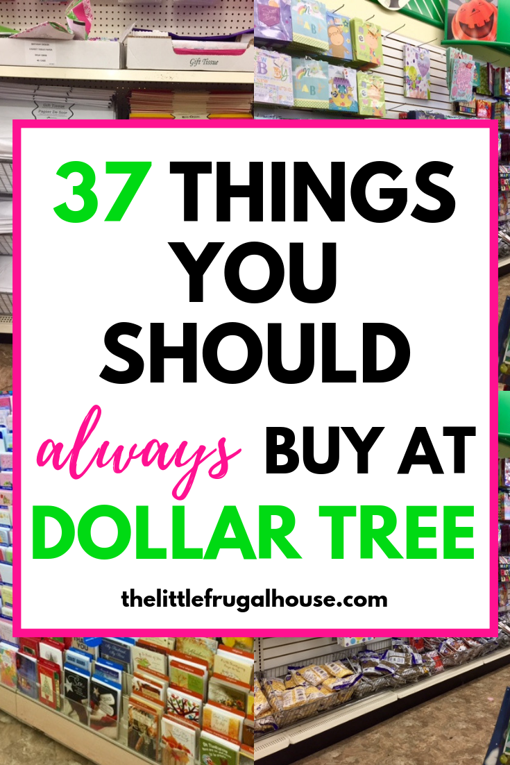Best Things to Buy at Dollar Tree store - Top Items to save money