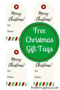 These gift tags are so cute and free! I'm printing several of these to use on my gifts this year. Super cute free Christmas gift tags!