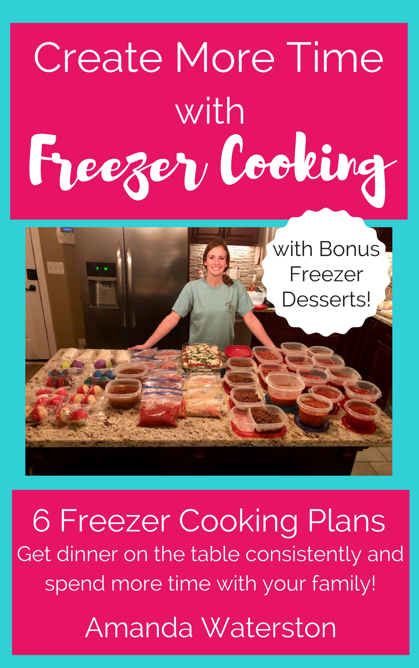 Create More Time With Freezer Cooking - The Little Frugal House
