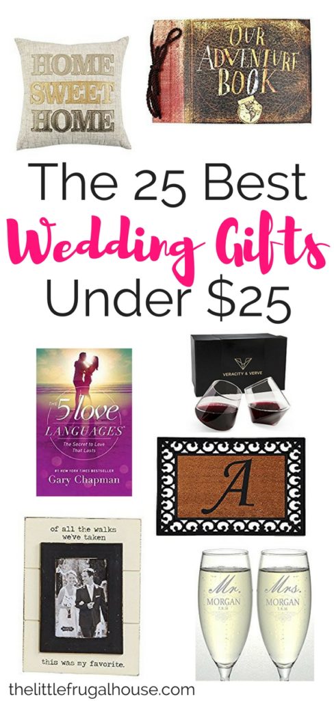 The 25 Best Wedding Gifts Under 25 The Little Frugal House