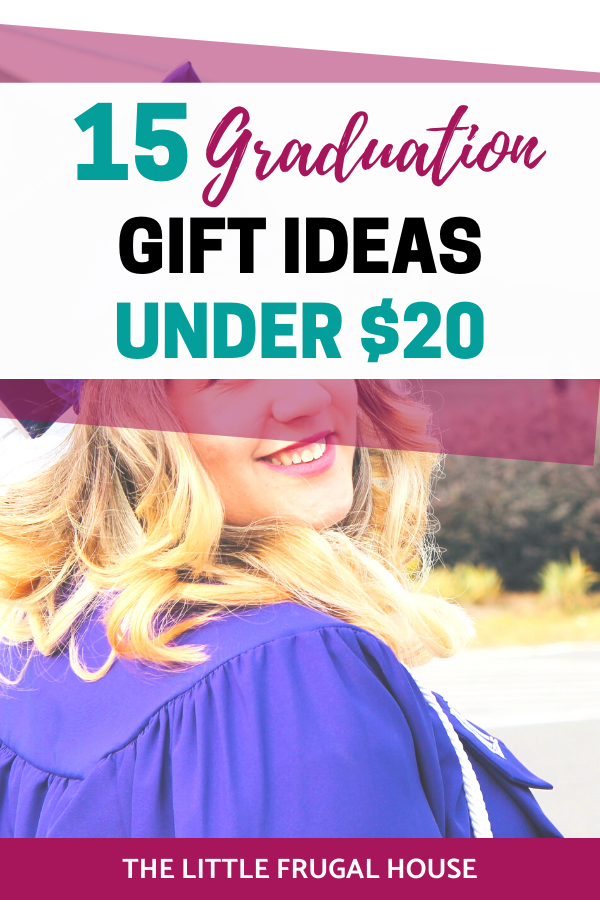 Celebrate your graduate's accomplishments with a sweet and meaningful gift. These 15 graduation gifts under $20 are unique and perfect for graduation gifts!