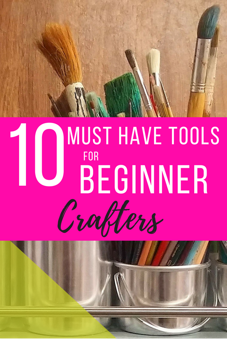 Ready to start your crafting journey? These are the top 10 must have tools for the beginner crafter that you need to make all the things, and make some money! These tools make the best gifts for crafters!