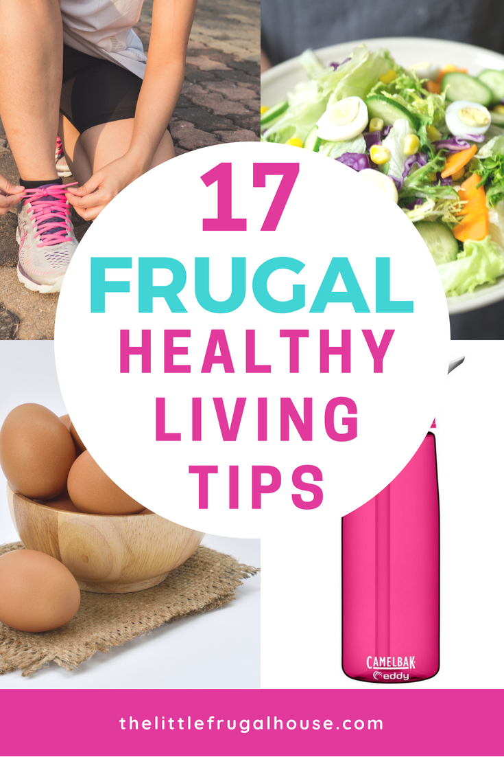 Do you want to live a healthier lifestyle, but not sure you can afford eating healthy? You don't have to spend a lot of money to start living healthy, you just have to start. These frugal healthy living tips will help you get started!