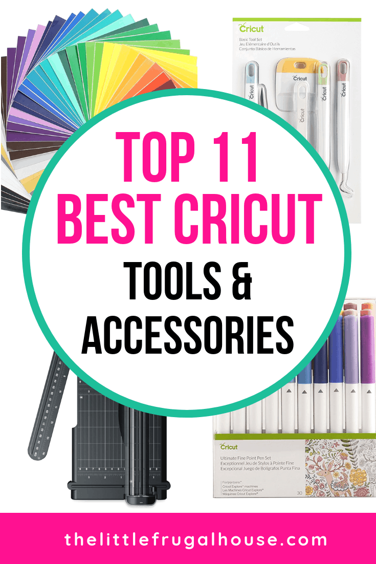 Make the best DIY and craft projects with your Cricut machine and the best Cricut tools and accessories. These are my favorite 11 Cricut craft supplies to make crafts to sell, DIY home décor, and more.
