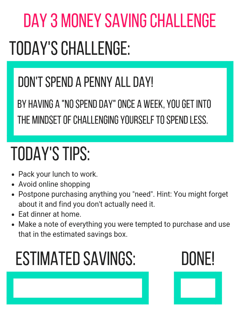 Accelerate your savings and get control of your finances with the 30 Day Money Saving Challenge. Finally learn how to make a simple budget, learn easy actionable ways to save money, and manage your money well.
