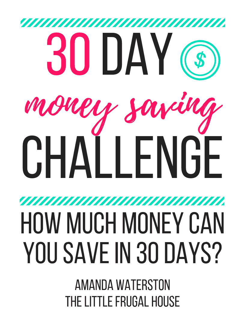 Accelerate your savings and get control of your finances with the 30 Day Money Saving Challenge. Finally learn how to make a simple budget, learn easy actionable ways to save money, and manage your money well.