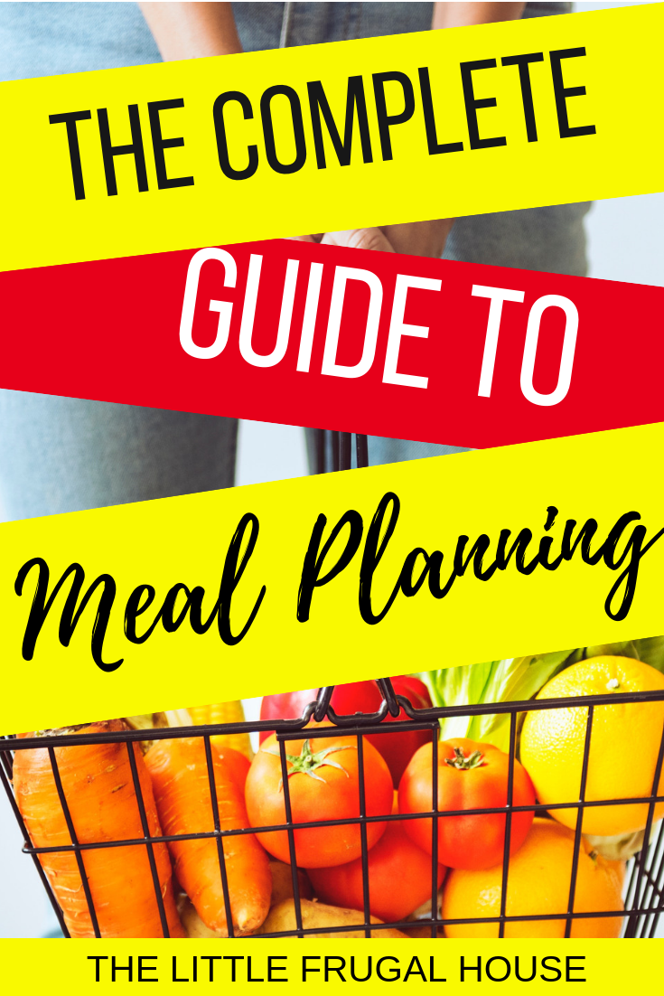 Learn to save money, waste less food, and get rid of the dinnertime stress with a few simple steps. This Complete Guide to Meal Planning will walk you through the process of easy meal planning step by step.