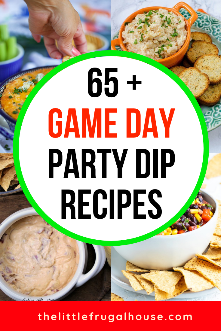 Get ready for the big game and enjoy time with friends! These easy party dips for game day are perfect for your party or to take to a get together!