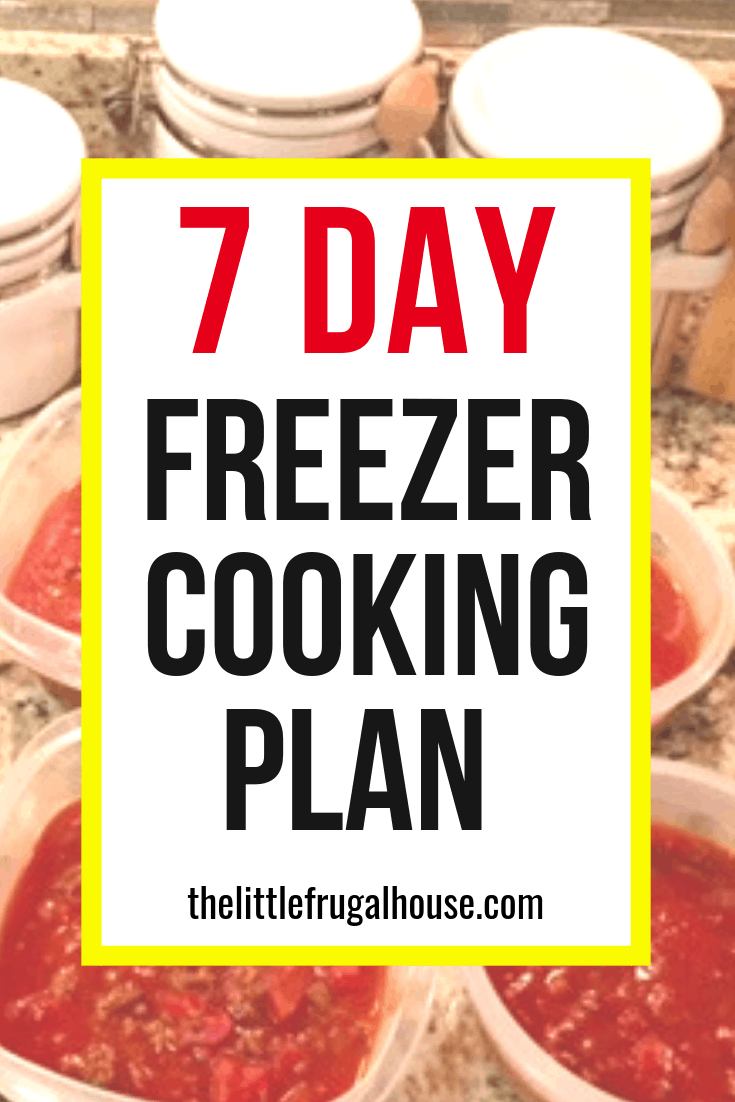 Don't spend a whole afternoon cooking meals for your freezer. Divide the work up as you make dinner each night. This week of freezer cooking plan will show you how to stock your freezer, without spending hours in the kitchen.