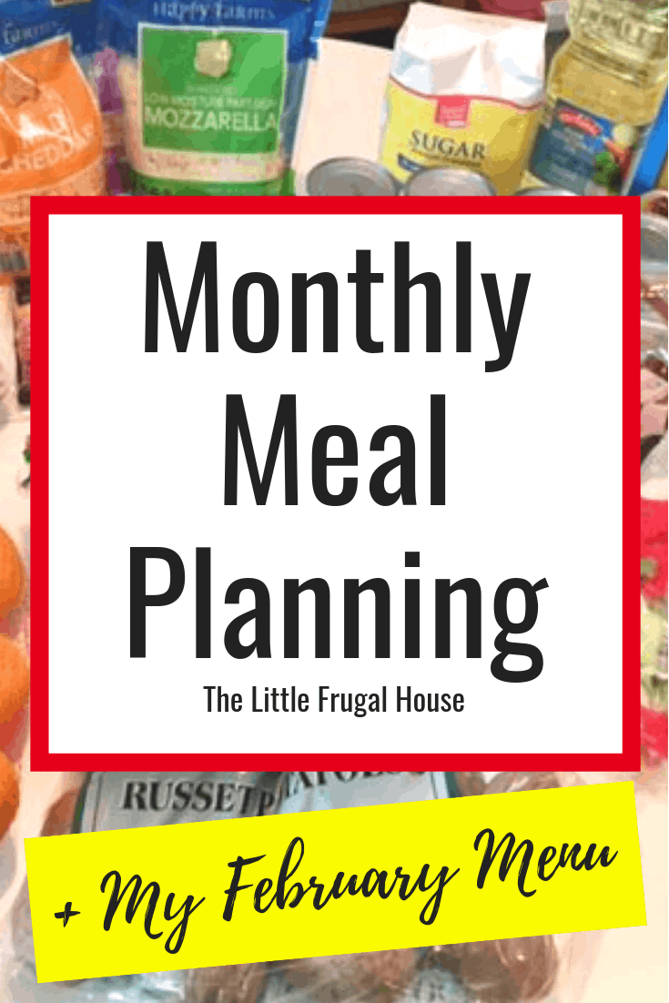 Meal planning saves so much time and money just by planning ahead. This is how I make a monthly meal plan to save even more time and money on groceries and cooking. Learn how to menu plan to save money and time cooking.