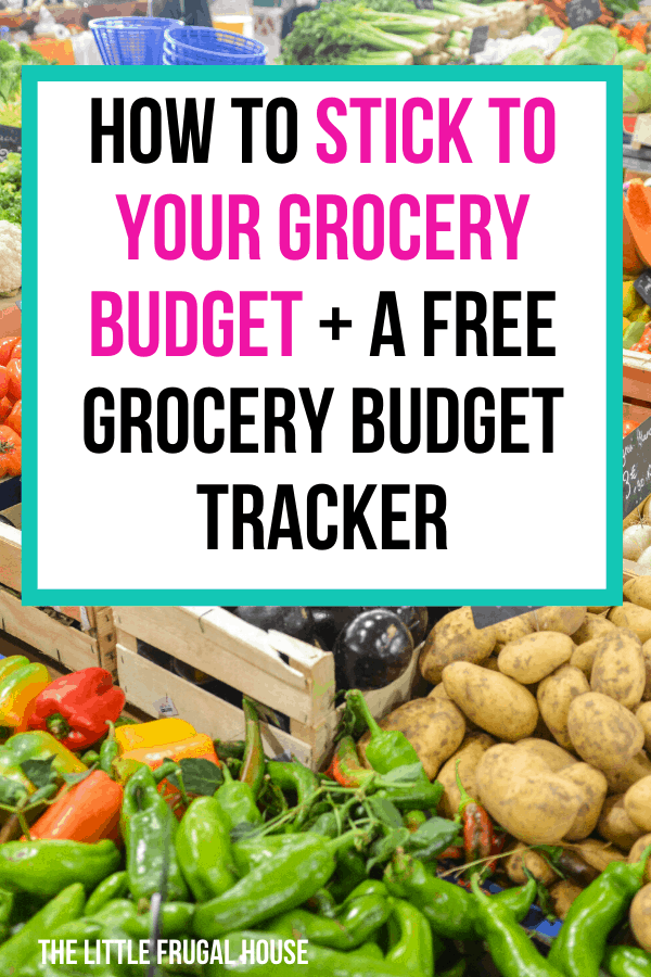 Stick to your grocery budget with this free and easy to use grocery budget tracker. Combine this free printable with meal planning and other grocery saving tips to finally stick to your grocery budget.