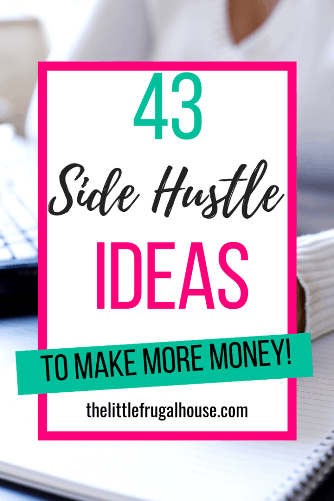 Make more money and reach your goals with these 43 side hustle ideas to make more money. Pay for a vacation with cash, buy a new car with cash, build your savings, or pay off debt. Try one of these side job ideas to make extra money today.