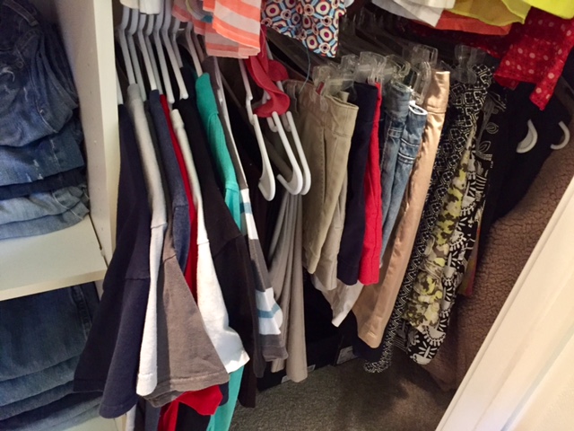 Learn how to organize your small closet with these 10 simple and easy tips! DIY your closet makeover with these ideas to organize your clothes, use shelves, shoe racks, and more. Small spaces can be challenging, but you can get your wardrobe organized easily with these 10 tips.