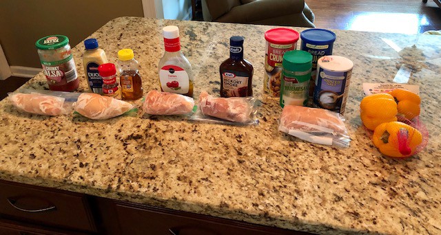 No time for dinner, but don't want to waste more money eating out? Make these easy and quick chicken no cook freezer meals! By using just one meat, you'll get these meals made quickly and easily. Includes grocery list, directions, photos, and a free printable plan. Get ideas for other no cook freezer meals you can make
