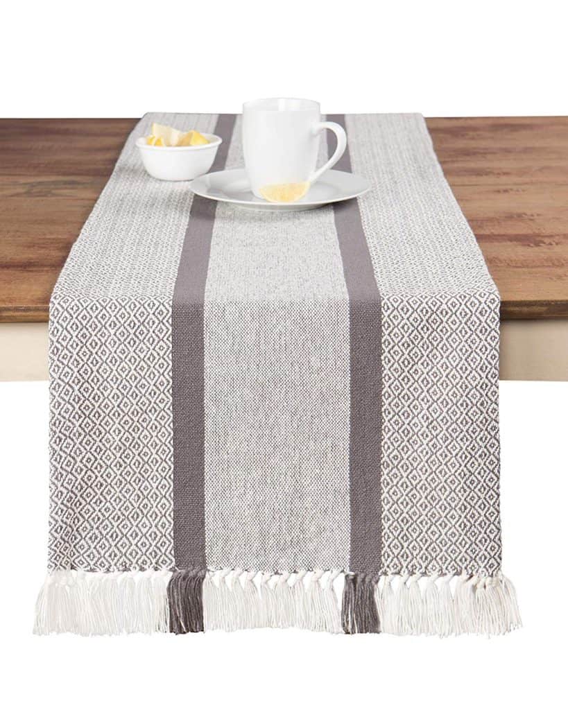 These affordable table runners are perfect for your style: farmhouse, modern, classic, elegant, or rustic. Look through these ideas for easy home updates!