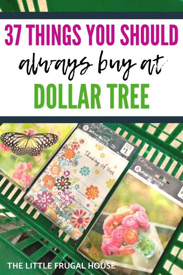 Dollar Tree Must Haves: 37 things you should always buy at the dollar store - craft supplies, gift basket items, DIY project supplies, stocking stuffers, and more!