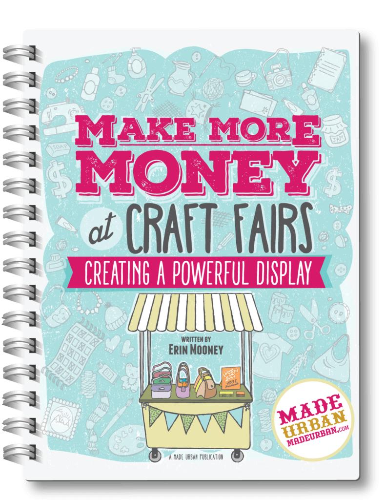 Learn the 13 ideas to improve your craft business to sell more handmade products and make more money. Learn about packaging, organization, events, and more.