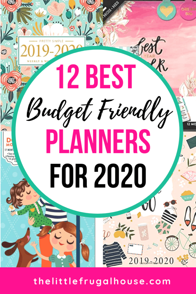These 12 best planners for 2020 will help you get organized, meal plan, and set goals. Hard covers, simple versions, and planners with stickers!