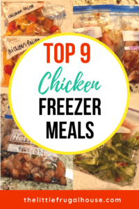 My Top 9 Chicken Freezer Meals - Make Ahead Chicken Freezer Meals