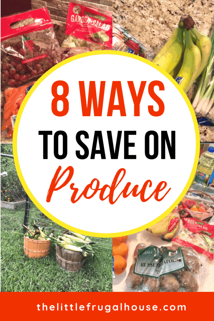 Read these 8 ways to save on produce to feed your family healthy dinners and save money on your grocery bill. Aldi and Kroger have great produce deals.

