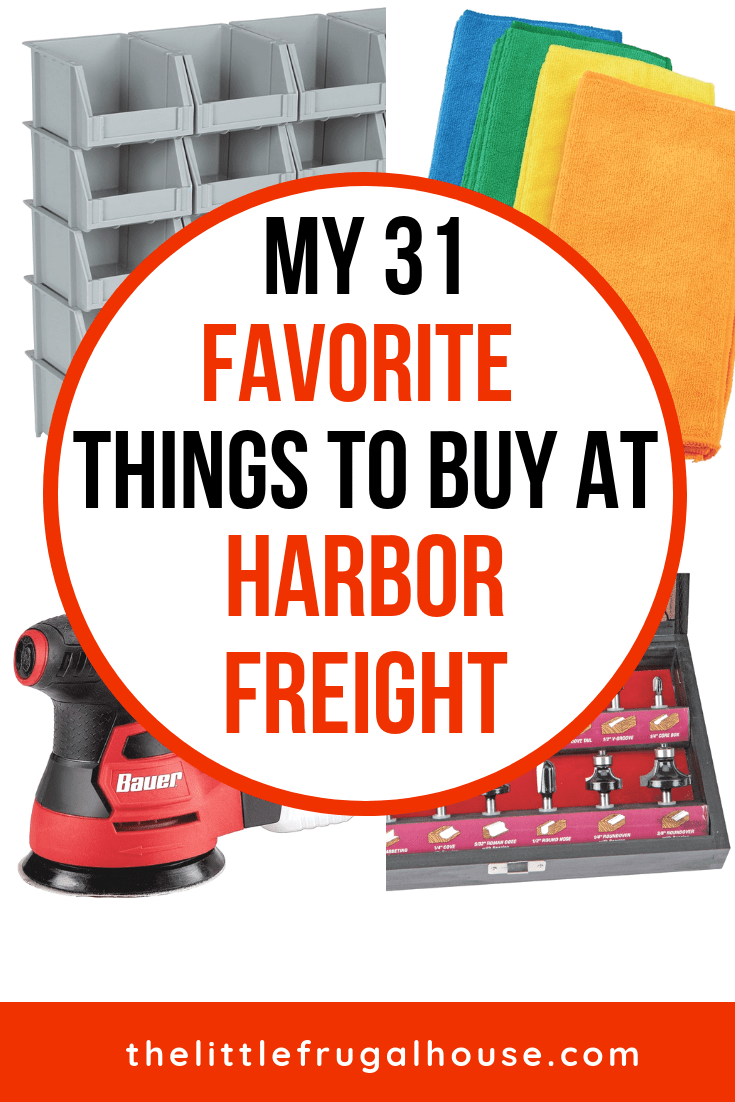 My 31 Favorite Things to Buy at Harbor Freight - The Little Frugal House