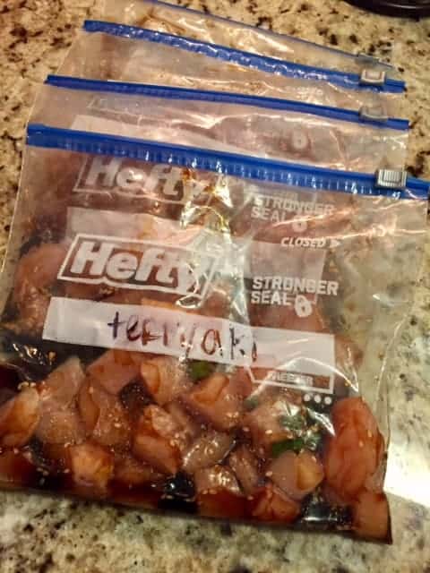 These are my top chicken freezer meals to make ahead that can be finished in the instant pot, slow cooker or crock pot. Makes it so easy to have a nice dinner