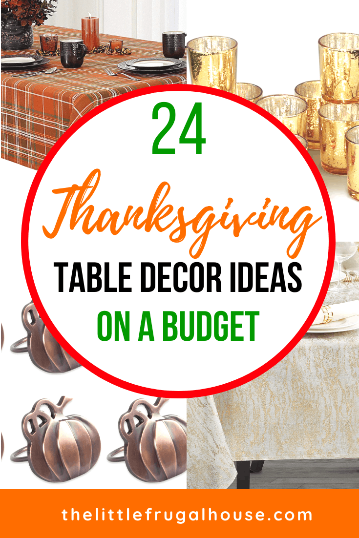These Thanksgiving table decor ideas are simple, elegant, festive, and on a budget. Look through these ideas for DIY ideas and place setttings.